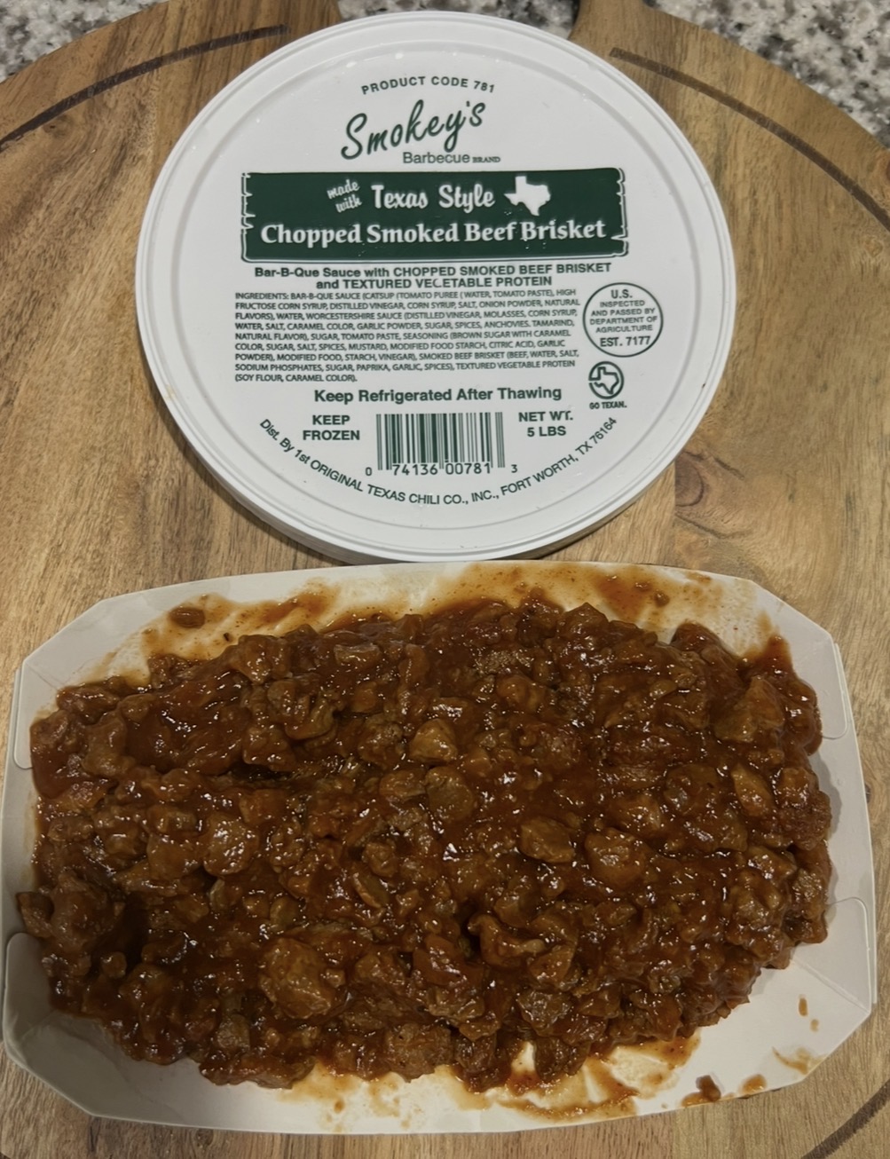 Smoky Chopped Barbecue with Sauce thumbnail
